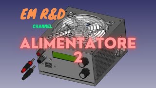 Alimentatore professionale fatto con ARDUINO SENSORI VARI UN VECCHIO ATX UN DISPLAY I2C [upl. by Yann]