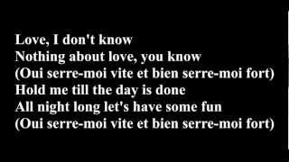 Paroles Love song Vanessa Paradis HQ [upl. by Petronella863]