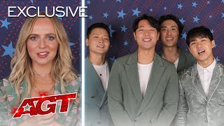 Madilyn Bailey and Korean Soul Send Love to Their Supporters  Americas Got Talent 2021 [upl. by Airdnazxela]