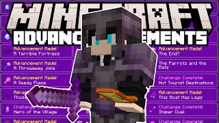 Completing All Advancements in Minecraft Survival Episode 21 [upl. by Nerw]