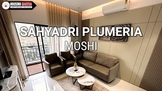 Sahyadri Plumeria  Sahyadri Plumeria sample flat video  2amp3 bhk in Moshi Borhadewadi [upl. by Llednahc476]