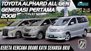 Budget BRIO Dapat Mobil Keluarga MEWAH amp LEGA Toyota Alphard Gen 1 Udah MURAH Bikin TERLIHAT KAYA [upl. by Perron]