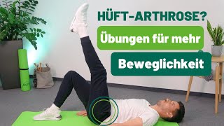 HüftArthrose Die 2 einfachsten Übungen für mehr Beweglichkeit [upl. by Samuela]