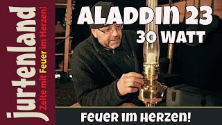 Aladdin 23 Petroleumleuchte  Ein wunderbares Licht  Jurtenland [upl. by Oiluarb]