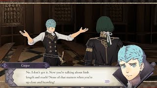 Caspar amp Linhardt Support Conversations  Fire Emblem Three Houses Switch [upl. by Lener]