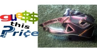 SRAM X7 2x10 Direct Mount Front Derailleur for Mountain Bike  GUESS THIS PRICE  EBAY AUCTION GAME [upl. by Nedloh328]