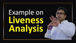 Liveness Analysis Example  Compiler Design  GATE CS  Ravindrababu Ravula [upl. by Ierdna]