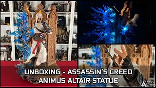 Assassins Creed  Animus Altaïr statue Unboxing [upl. by Nwahser482]