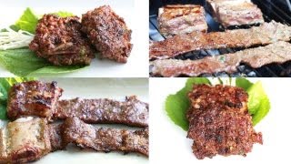 How to make Authentic Galbi Wang Galbi the King of Galbi amp its royal cousin DdukGalbi Korean BBQ [upl. by Noit]