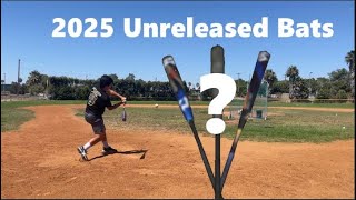 Hitting with 2025 BBCOR Unreleased Bats [upl. by Anialeh]