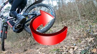 Spitzkehren uphill und downhill mit dem eMTB 4k [upl. by Egreog]