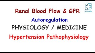 Renal Blood Flow amp GFR Autoregulation  Hypertension Pathophysiology  Physiology  Medicine HS 6 [upl. by Vasiliu]