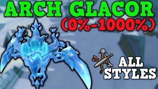 Beginners Arch Glacor Hard Mode Guide 01000  ALL STYLES COVERED  Runescape 3 20222023 [upl. by Dikmen]