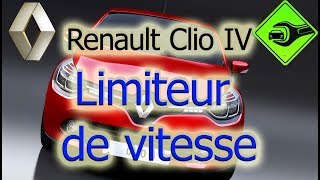 Renault Clio IV  Limiteur de vitesse [upl. by Zel90]