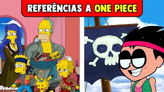 32 APARIÇÕES E REFERÊNCIAS A ONE PIECE 🏴‍☠️ [upl. by Song]