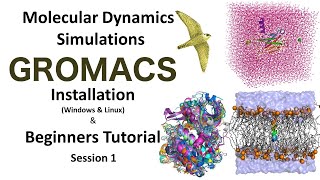 Molecular Dynamics Simulation  Gromacs Installation WinampLinux BeginnerTutorial  Bioinformatics [upl. by Harbison490]