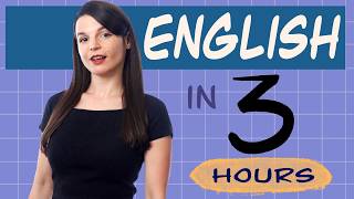 Learn English in 3 Hours  ALL You Need to Speak English [upl. by Queena]