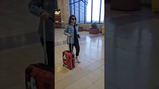 Hiba Bukhari and Sheheryar Munawar spotted together at Karachi Airport  Lollywood WorlD  Pak Celeb [upl. by Sunday]