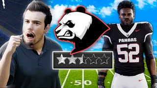 UGF Pandas are most exciting team in CFB 25 Team Builder Dynasty  Ep 3 [upl. by Laehplar319]