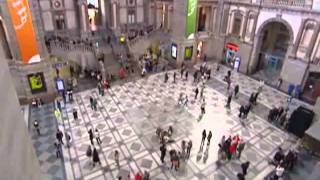 Flashmob Do Re Mi  Antwerp Train Stationflv [upl. by Htezzil275]