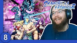 ShangriLa Frontier S2 — episode 8 33 — Crouching Phoenix Hidden Crab — blind reaction [upl. by Trub]