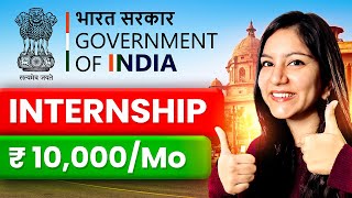 REVEALED ➤ Secrets to Get This Government Internship amp Earn ₹10kMonth  HURRY [upl. by Chilson48]