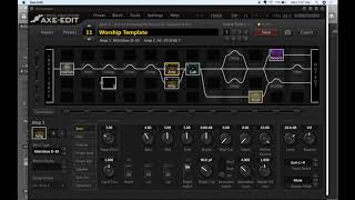 Current Worship Template for Fractal Audio Axe Fx II 2718 [upl. by Menis]