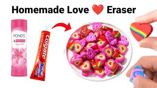 How to make Kneaded Eraser at homeDIY Kneaded Eraserhomemade Kneaded EraserdiyEmoji Erasereraser [upl. by Rodrique]