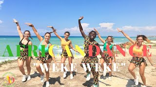 African Dance Weke Weke FitampDanceampMove Coreografia di Alu Dieng [upl. by Portwin]