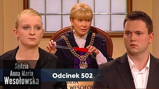 Sędzia Anna Maria Wesołowska odc 502 👩🏼‍⚖️ [upl. by Bernie]