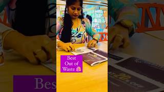 Best out of waste ideasDIY Best Craft ❤️Best reuse ideaBest out of waste easy from Newspaper 📰 [upl. by Randolph]