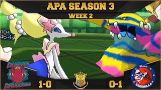 CANT AFFORD TO MUK UP  APA S3W2 LIVE Battle  Durham Druddigons VS Boston Beedrills [upl. by Adnuhsal661]