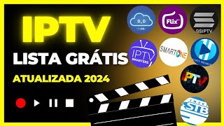 LISTA IPTV GRÁTIS ATUALIZADA 2024 [upl. by Trebled]