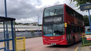 iBus R9 to Ramsden Estate amp R9 to Orpington Station [upl. by Suixela]