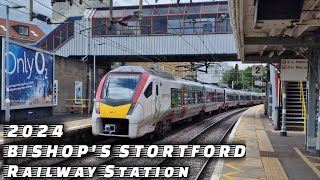 BISHOPS STORTFORD Rail Station 2024 [upl. by Wolsky655]