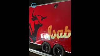 Australian Customer Feedback Of 16ft Food Trailer From Honlu Machinery foodtruck [upl. by Dail]