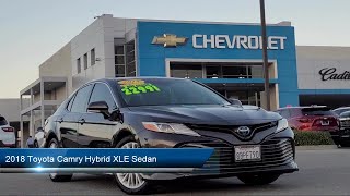 2018 Toyota Camry Hybrid XLE Sedan Hollister Salinas San Jose Morgan Hill and Milpitas [upl. by Alika810]