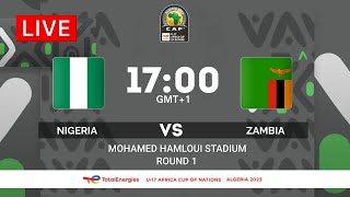 Nigeria vs Zambia  TotalEnergies AFCONU17 2023  MD1 [upl. by Horten511]