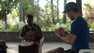 Gidamba  Bouba Lomé Djembe workshop Dubréka Bondabon [upl. by Ial894]