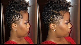 Twist sponge definition on 4b4c hair Tapered cut  Darbiedaymua [upl. by Stagg875]