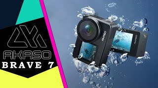 AKASO Brave 7 đź“· Kamera sportowa niczym GoPro   Recenzja 4K [upl. by Humble]