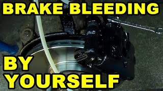 How To Bleed Brakes On Your Own  Daihatsu Cuore Avanzato TRXX R4 Project Episode 12 [upl. by Strickland]