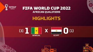 Senegal 🆚 Egypt Highlights  FIFA World Cup 2022 African Qualifiers  2nd leg [upl. by Enohs]