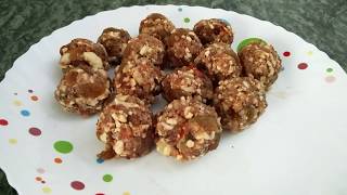 Dry fruit laddu recipe [upl. by Enttirb777]