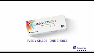 OMNICHROMA  OneShade Universal Composite [upl. by Haram]