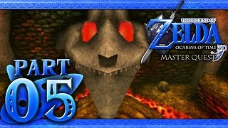 The Legend of Zelda Ocarina of Time 3D Master Quest Part 5  Dodongos Cavern [upl. by Justen]