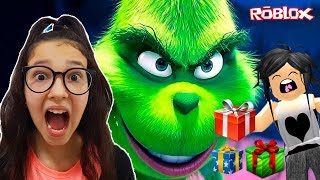 Roblox  SALVANDO O NATAL COM A MINHA MÃE The Grinch Obby  Luluca Games [upl. by Guinna]