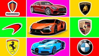 Guess The Famous Car Brands  Car Quiz Challenge [upl. by Graniah]