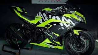 Kawasaki Ninja 300 Modified 🔥 Top 10 Best Modified⚡Ninja 300  Motor Huber [upl. by Samid]