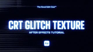 FREE Glitch Textures How To Add Realistic VHS Distortion in After Effects [upl. by Jennee]